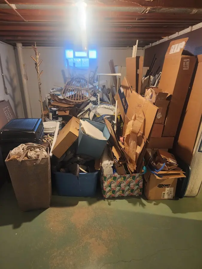 Roll-off dumpster container at job site for Construction Dumpster Rental in Cypress Lake